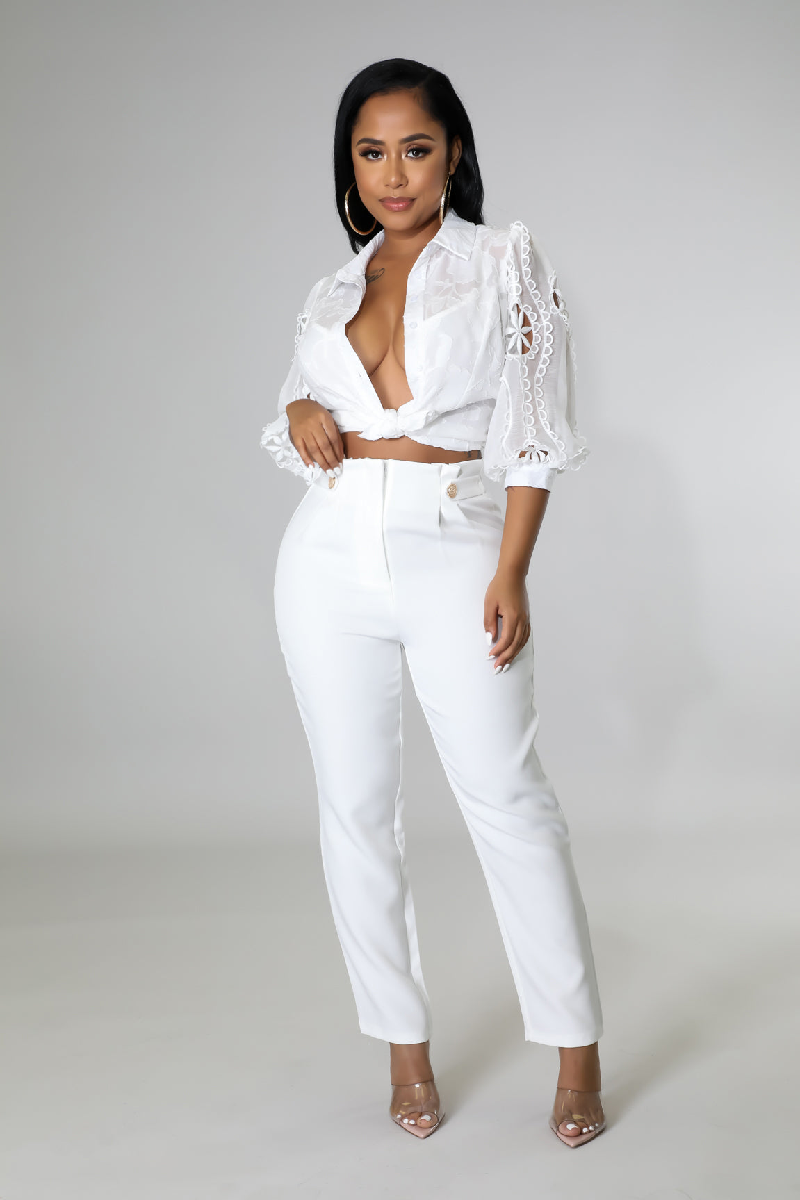 Classy Outing Pants Set