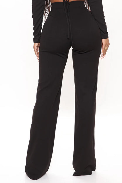 Wide Legged Pant Set