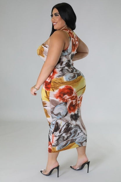 Abby Girl Midi Dress