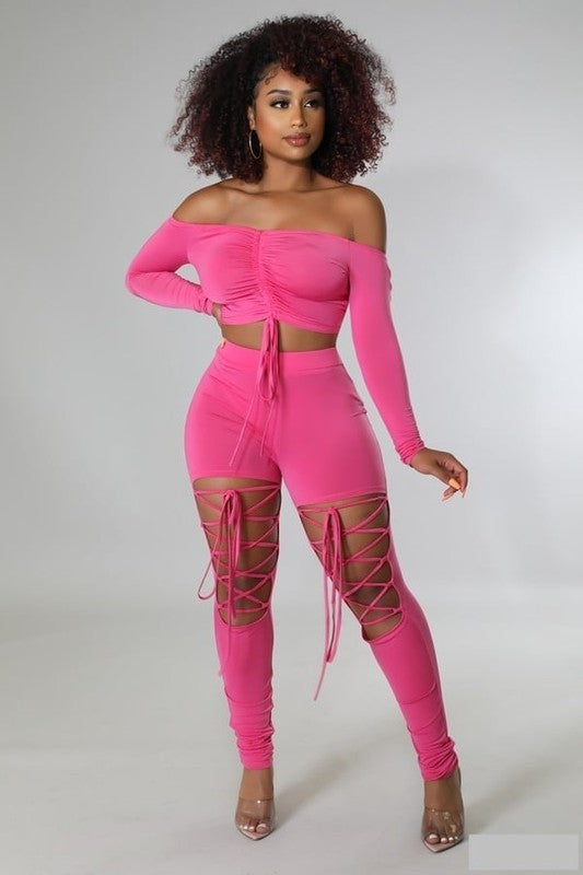 Party Friday Leggings Set