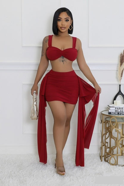 BandI 2pc Mini Dress