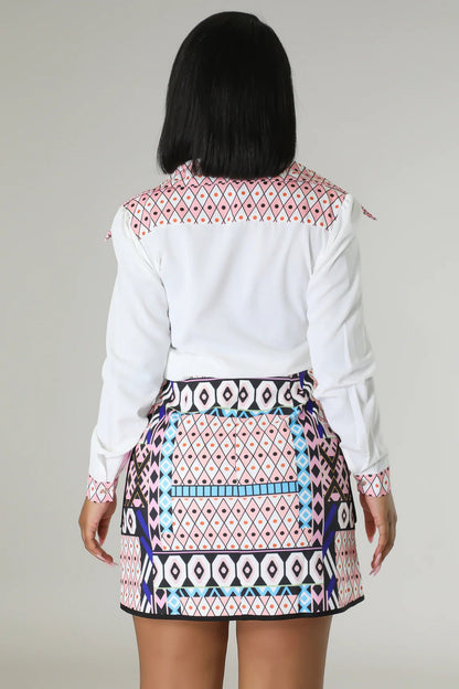 Micaela Babe Skirt Set