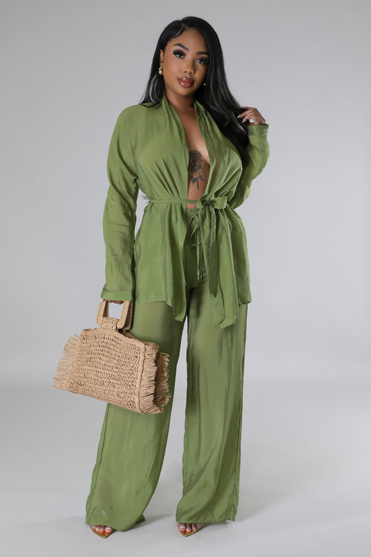 Private Jet Pant Set