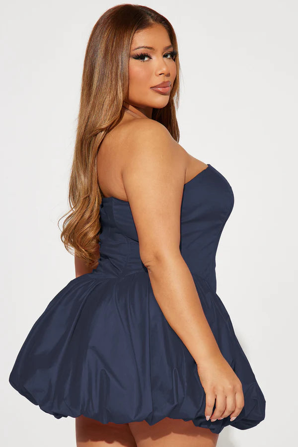 Paris Nights Bubble Mini Dress
