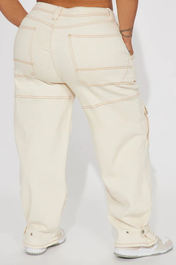 Challenge Accepted Low Stretch Cargo Jeans
