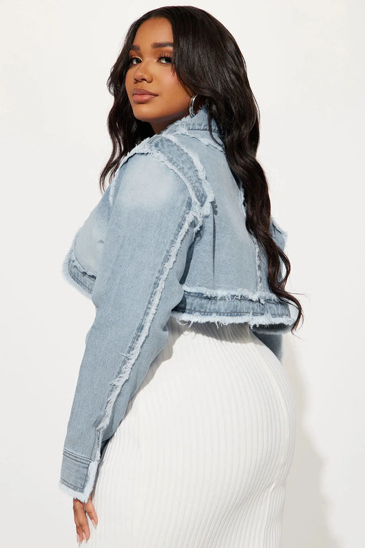 Denim Bolero Jacket