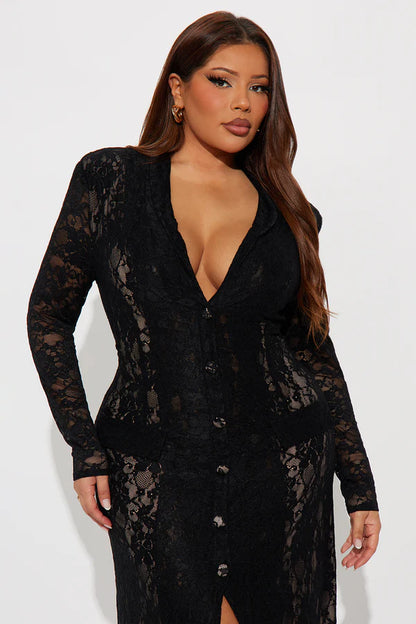 FT Lace Maxi Dress