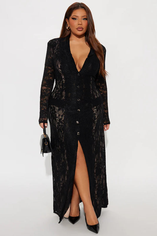 FT Lace Maxi Dress