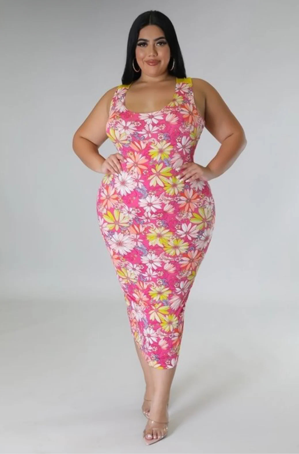 Floral Pink Dress