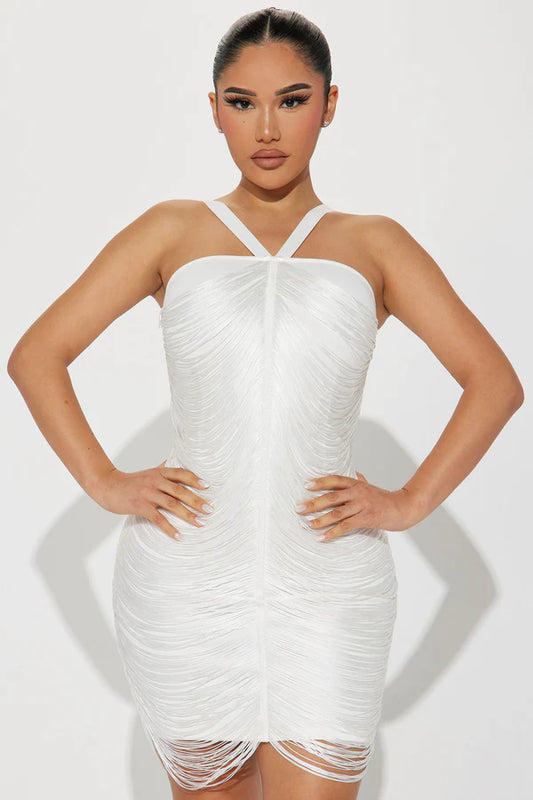 Fringes Mini Dress