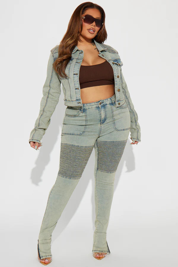 GHS Moto Denim Matching Set