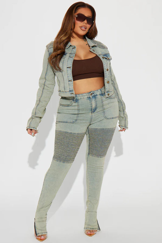 GHS Moto Denim Matching Set