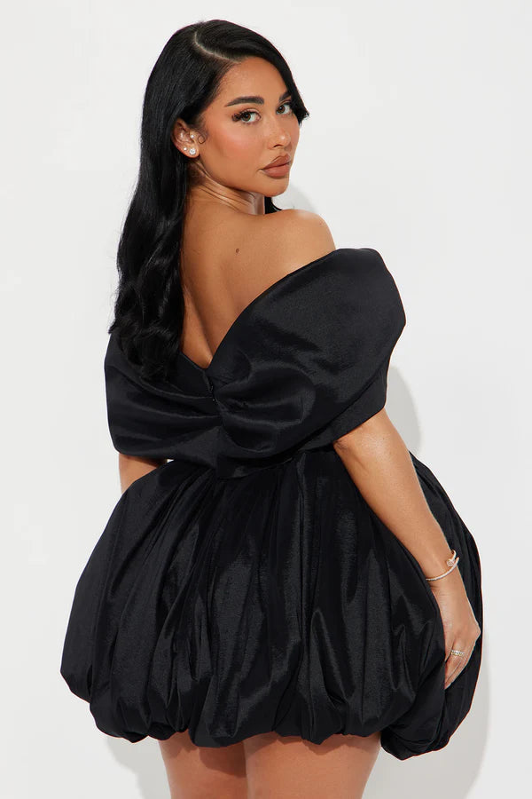 Heavenly Aura Satin Mini Dress