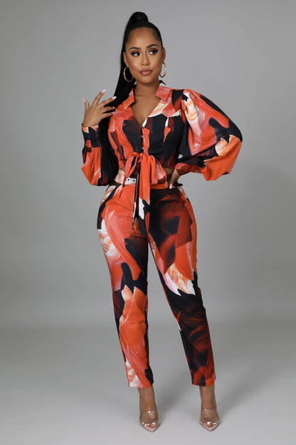 Hidden Feelings Pant Set