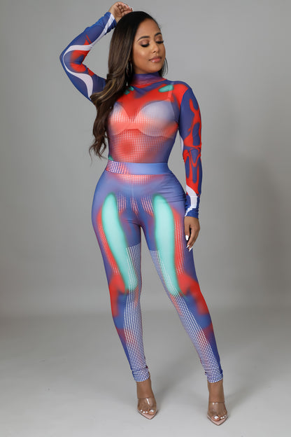 Ciana Bodysuit Legging Set