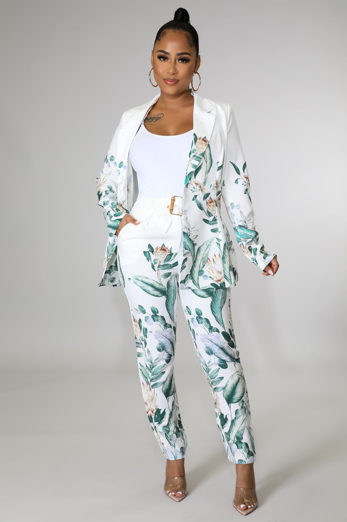 Floral Hour Pant Set