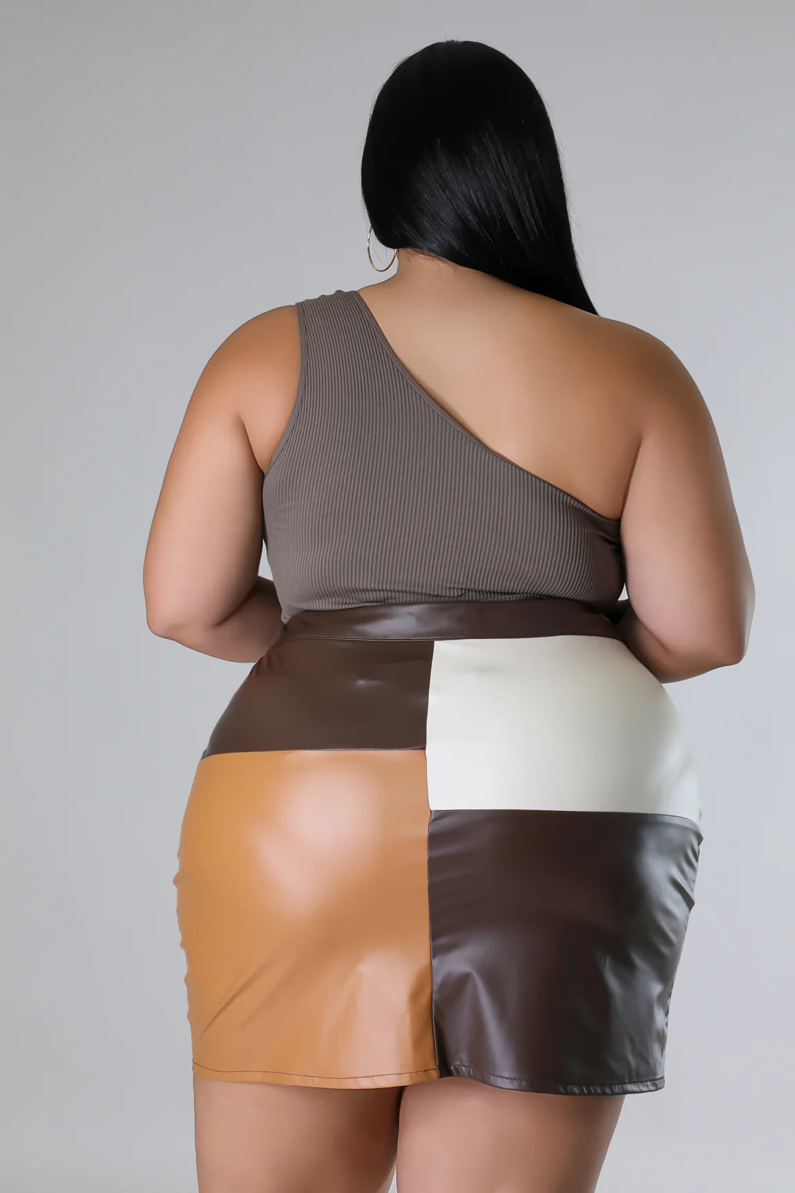 Jessie Leather Mini Skirt