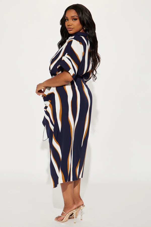 Laurie Button Down Midi Dress