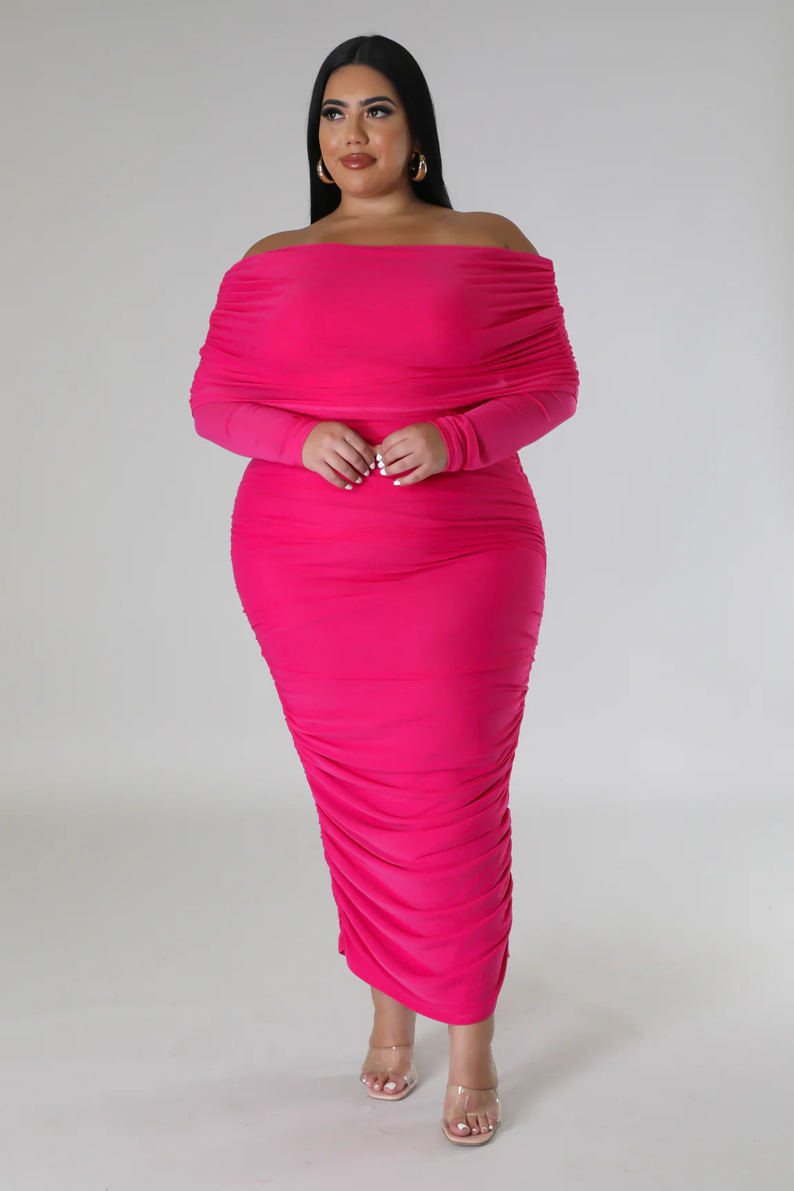 LeeLee Fuschia Dress