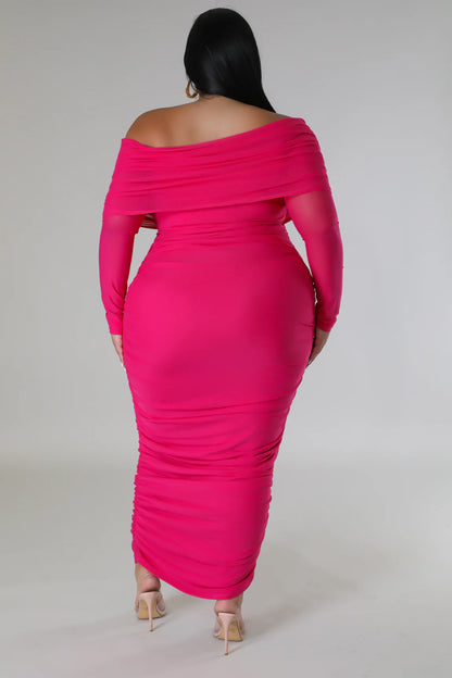 LeeLee Fuschia Dress