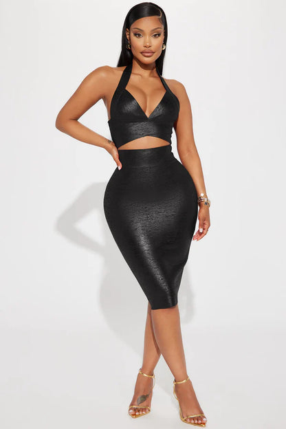 Mimi Bandage Midi Dress