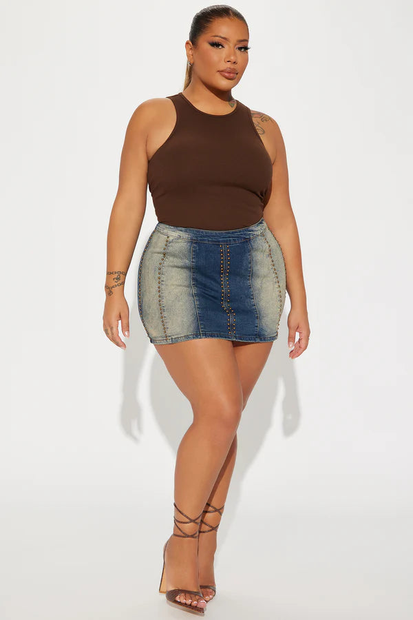 Model Attitude Racerback Bodysuit