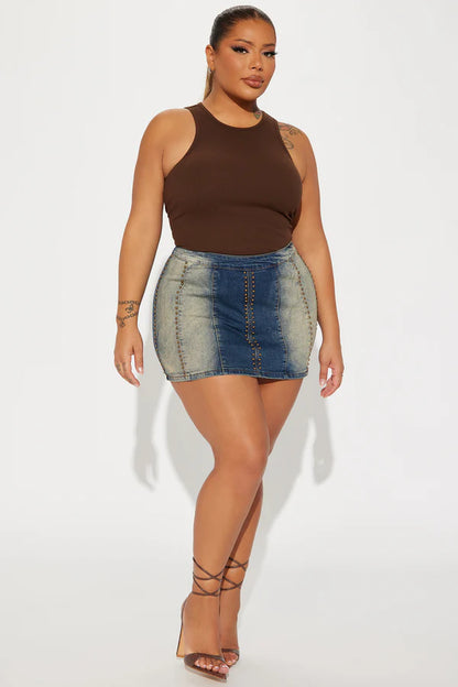 Model Attitude Racerback Bodysuit
