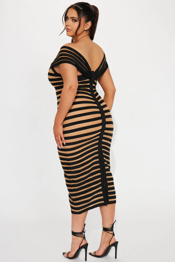 B-on-B Bandage Midi Dress