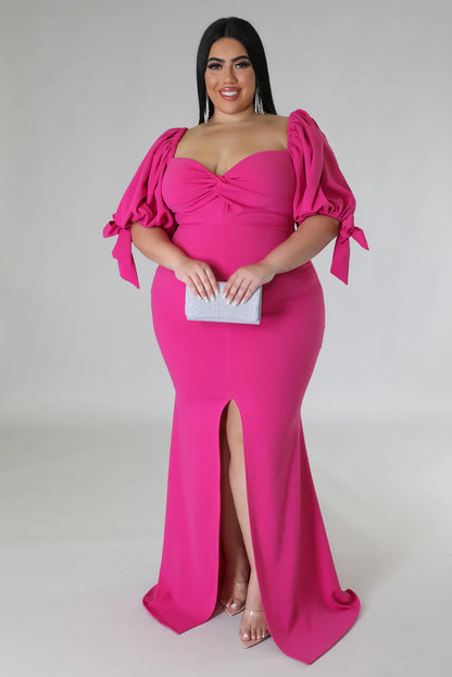 Rose Pink Maxi Dress