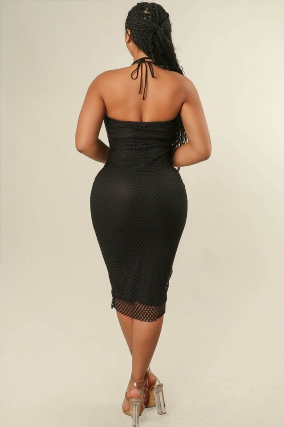 Fishnet Bodycon Dress