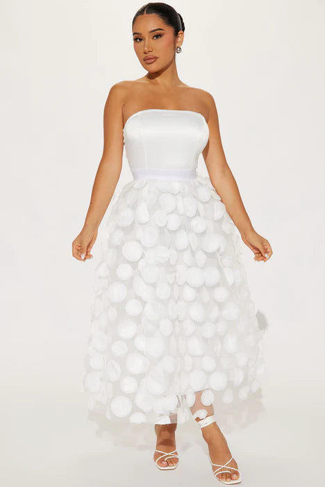 Tulle Midi Dress