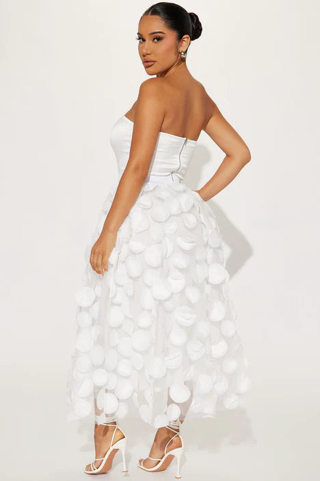 Tulle Midi Dress