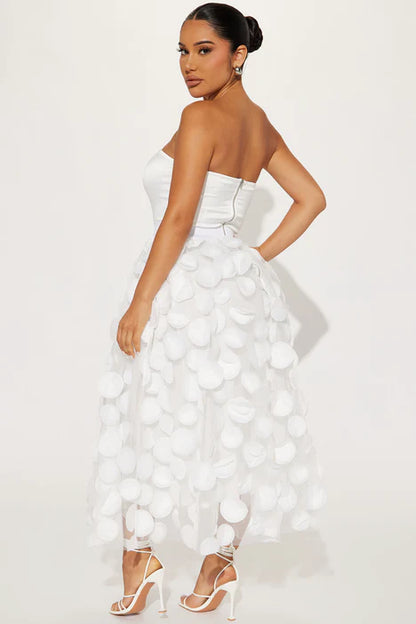 Tulle Midi Dress
