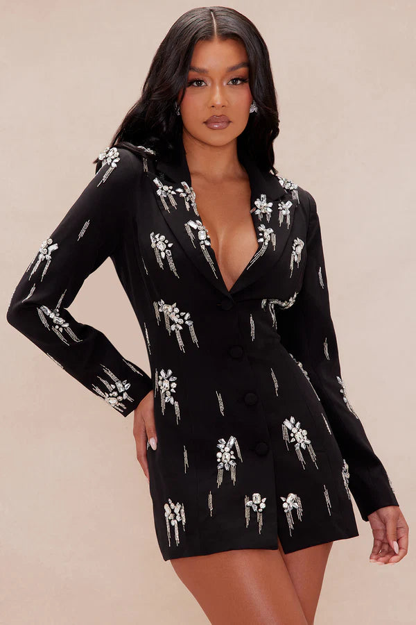 Ronnie Embellished Blazer Dress
