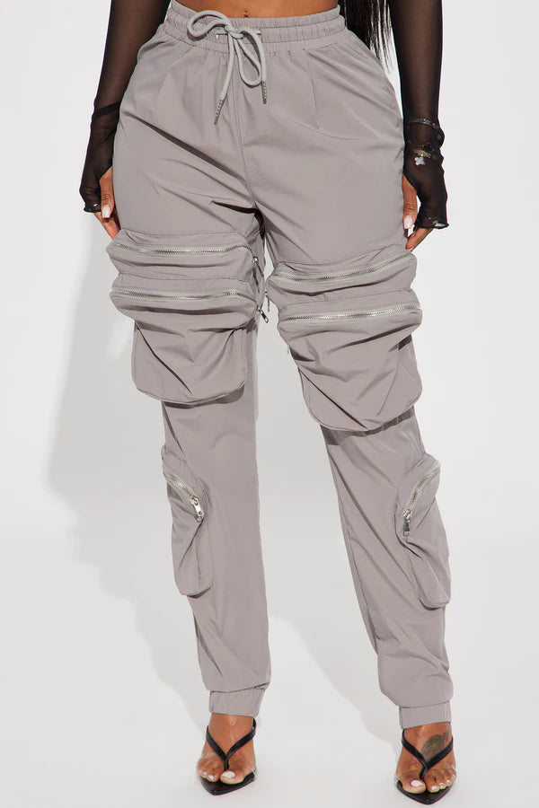 WTG Nylon Cargo Joggers