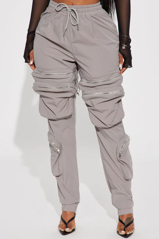 WTG Nylon Cargo Joggers