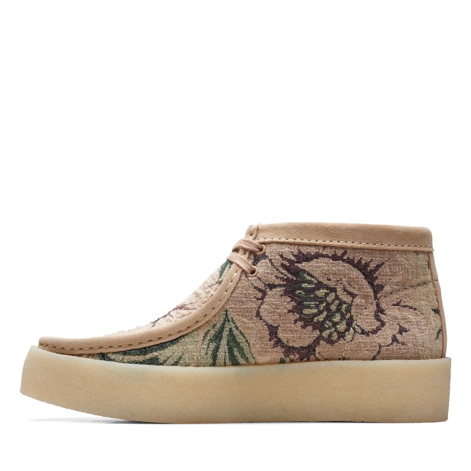 Clarks Original Men's Wallabee Floral Cup Boot