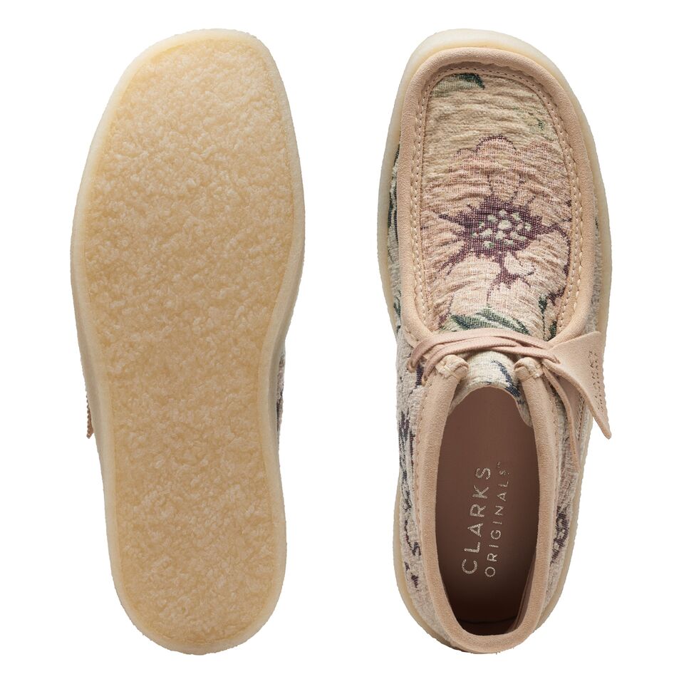 Clarks Original Men's Wallabee Floral Cup Boot