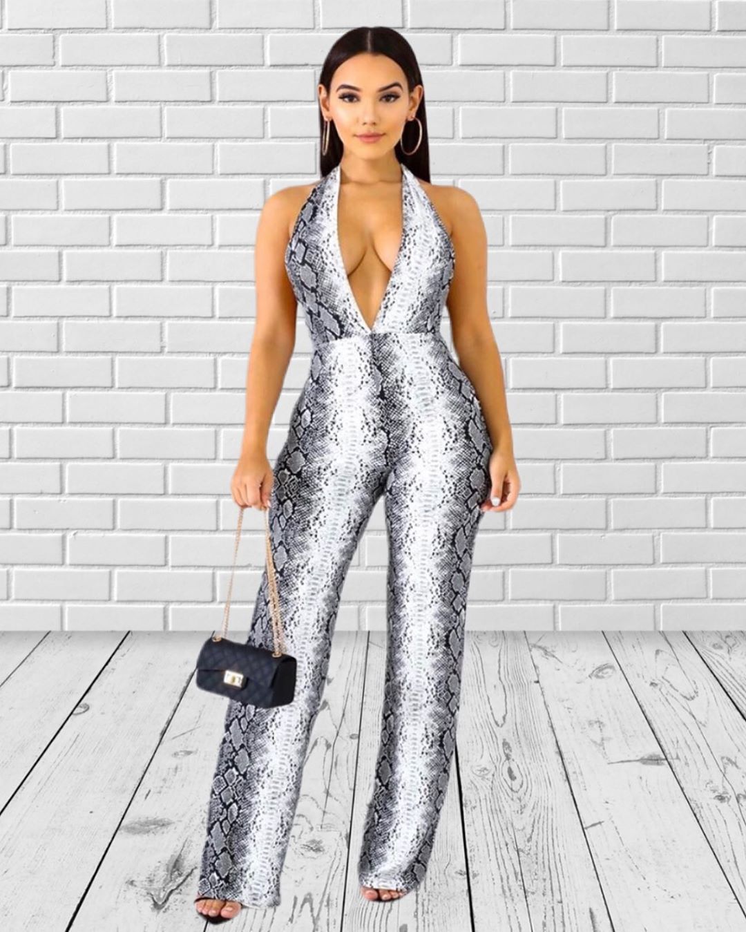 Classy Rattle Wrap Jumpsuit