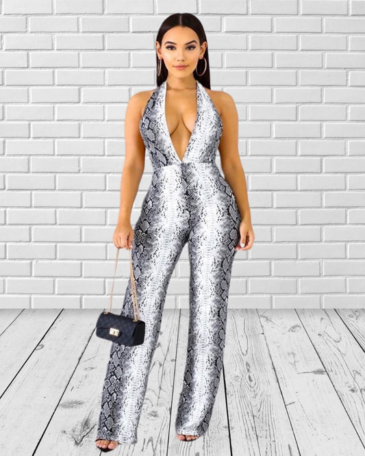 Classy Rattle Wrap Jumpsuit