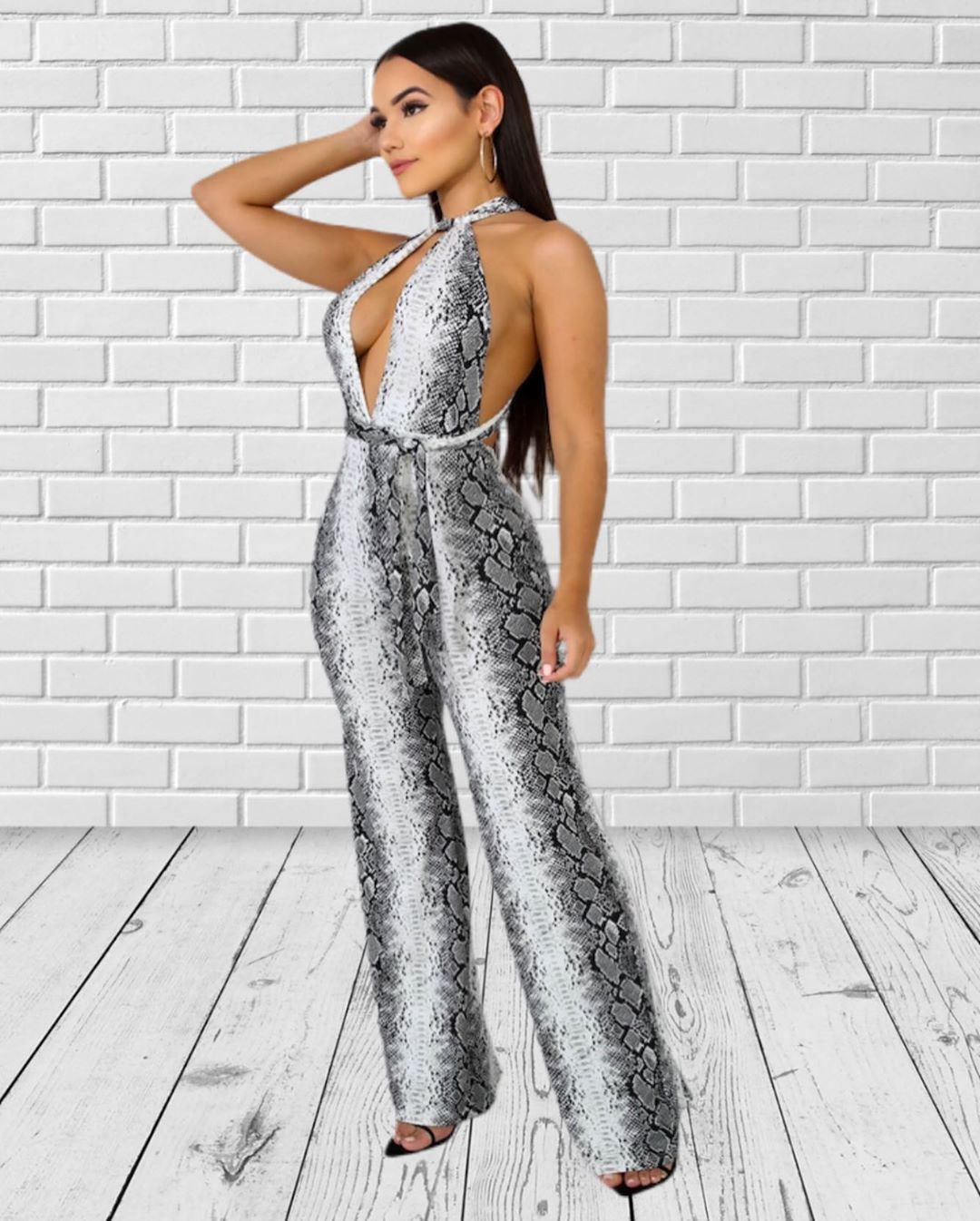 Classy Rattle Wrap Jumpsuit